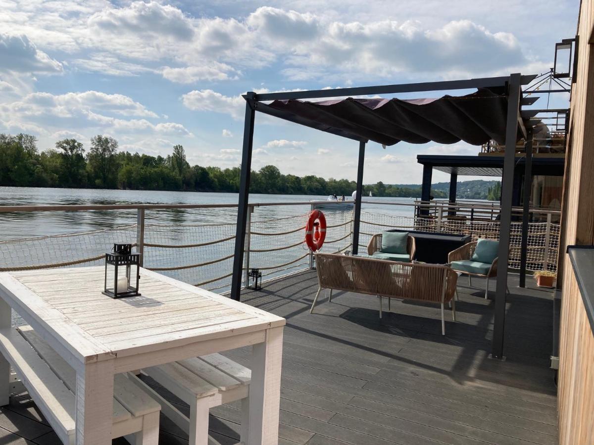 Seinehouse - Maison Flottante Vaux-Sur-Seine Εξωτερικό φωτογραφία