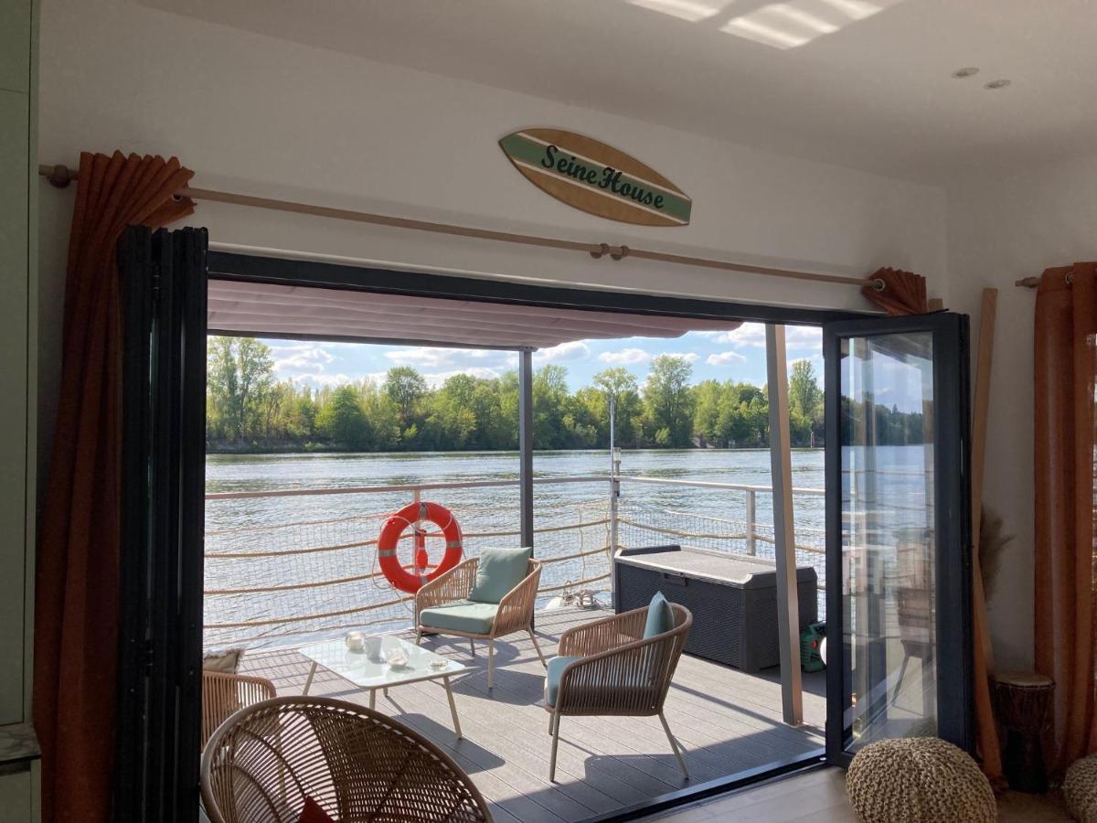 Seinehouse - Maison Flottante Vaux-Sur-Seine Εξωτερικό φωτογραφία